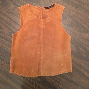 Brown Zara Top