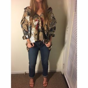 Donna Karan Basquiat Street Art Shirt