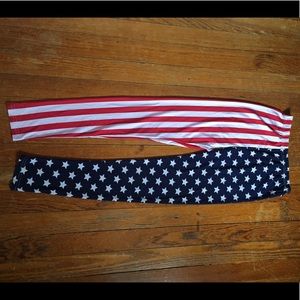 AMERICAN FLAG LEGGINGS
