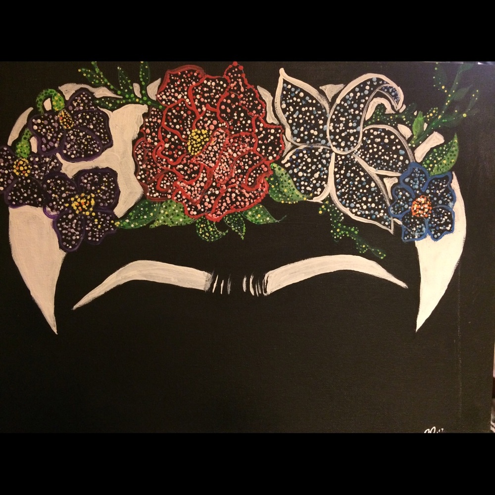  Frida Khalo inspired painting ! 