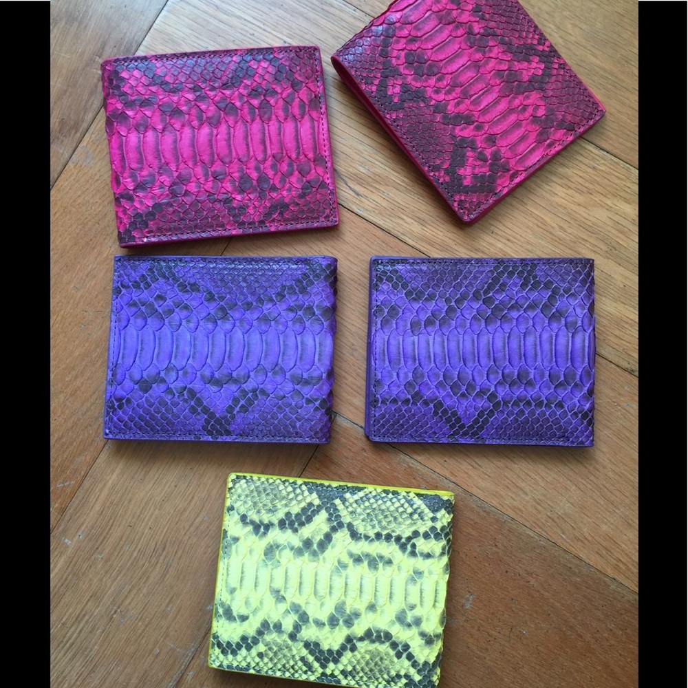 Genuine Python skin wallet🎁