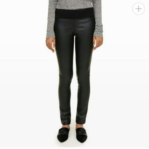 Tasha Club Monaco faux leather legging