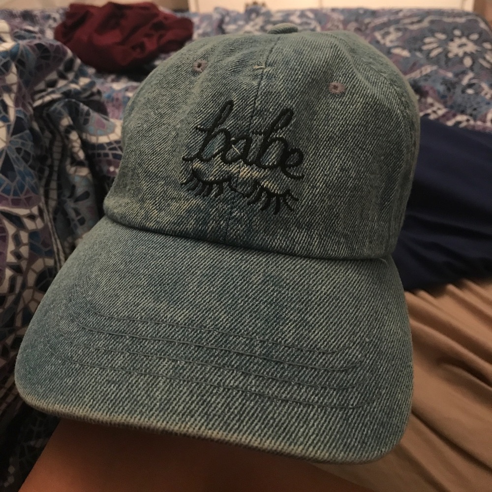 "Babe" denim hat
