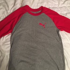 MENS SMALL PUMA QUARTER-sleeve