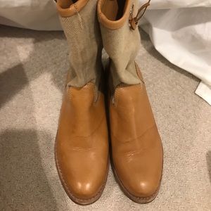 Genuine leather boots