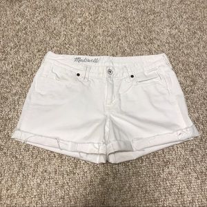 Madewell White Jean Shorts Size 29 or Size 8