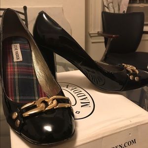 Steve Madden Merri Black Patent Leather sz 11