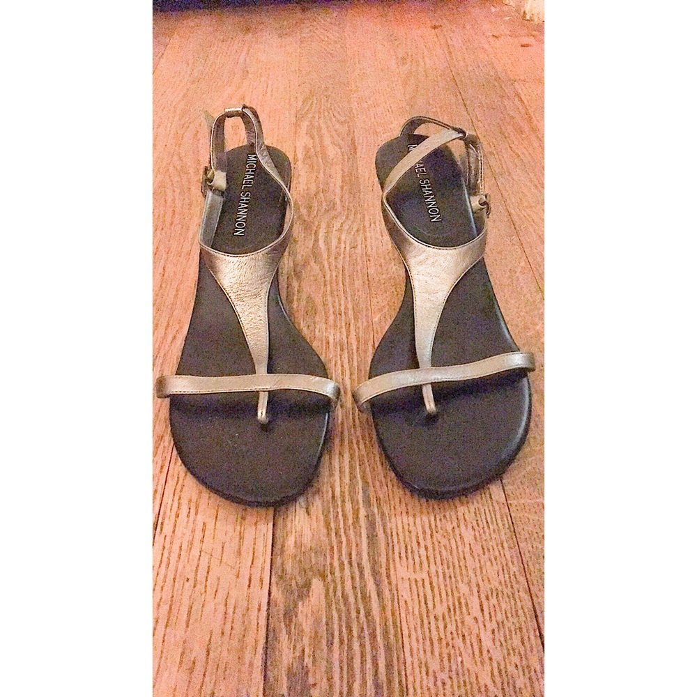 Silver 2 1/2 inch Heels