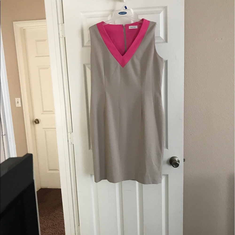 Calvin Klein sheath dress size 14 New without tags