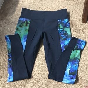 Athleta color block leggings