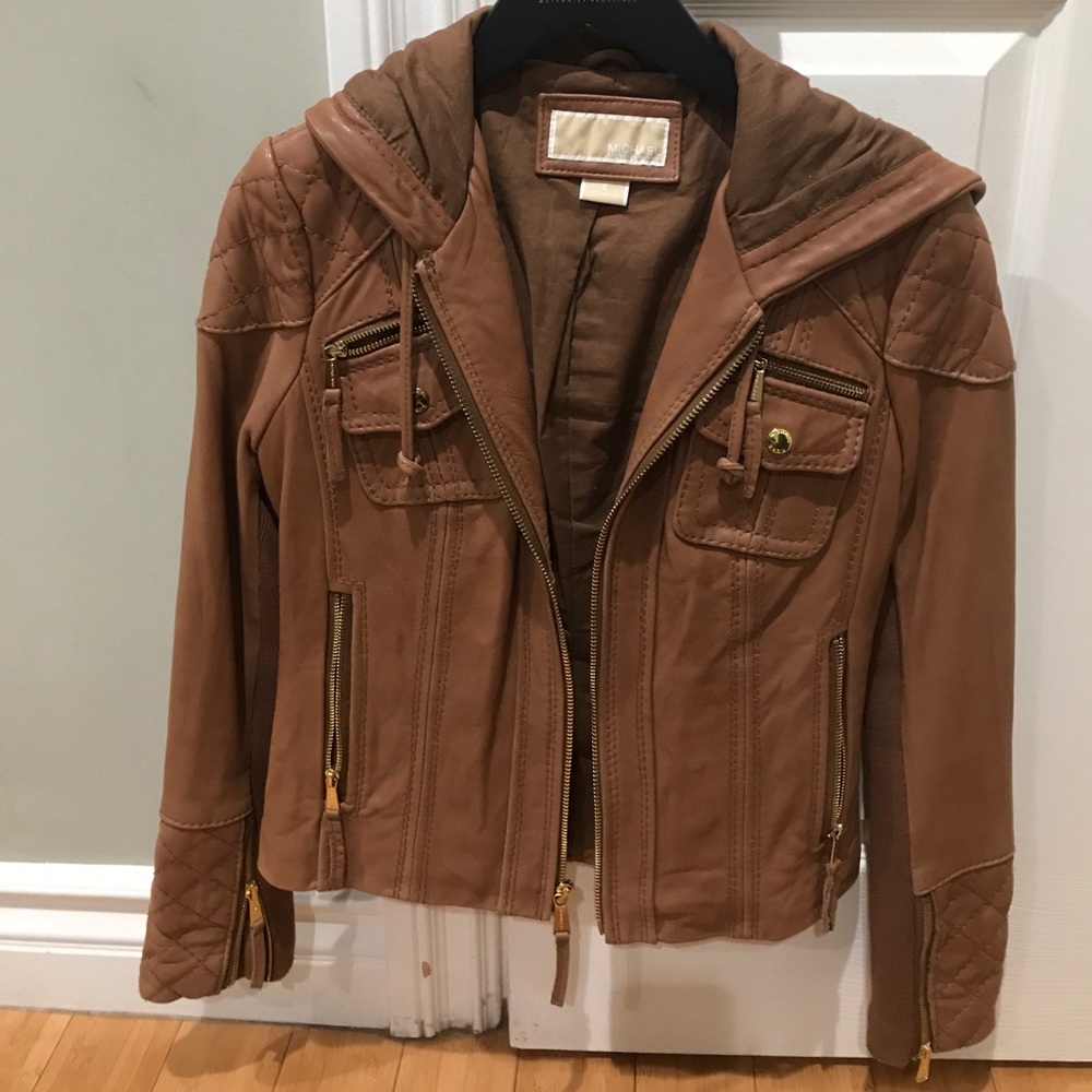 Michael Kors leather jacket
