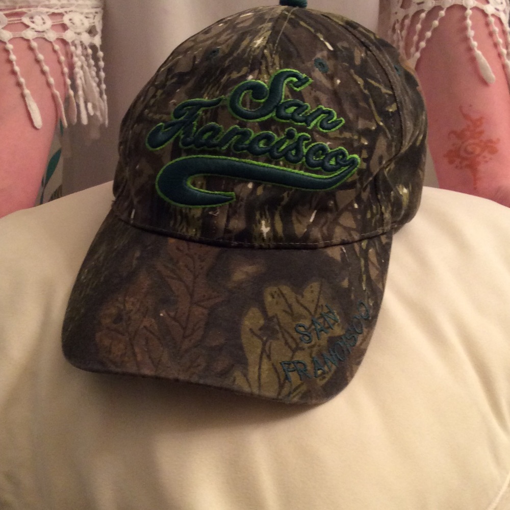 Camo baseball hat