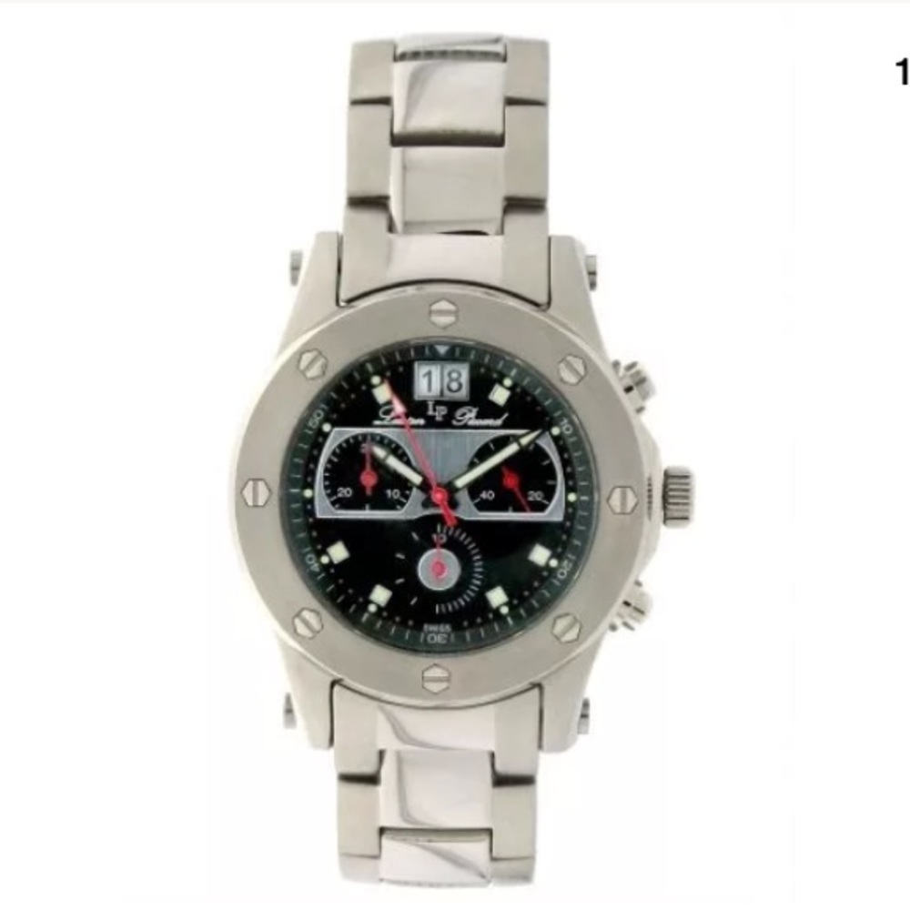Lucien Piccard Mens Tracker 2A-346 Chrono 42mm Wat
