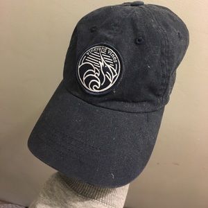 VV navy logo hat