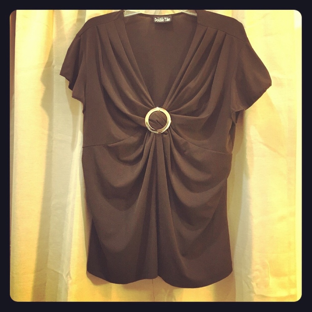 MAKE AN OFFER‼️ Double Take Career Blouse Size L