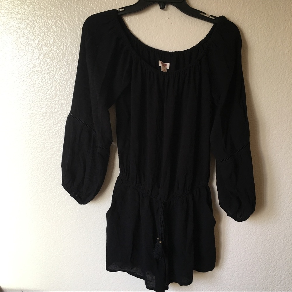 NWOT off the shoulder romper