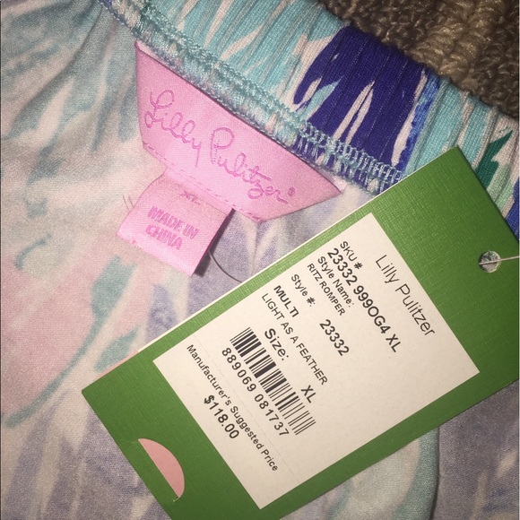 REDUCED!! RITZ ROMPER in LIGHT AS A FEATHER nwt - Picture 3 of 3