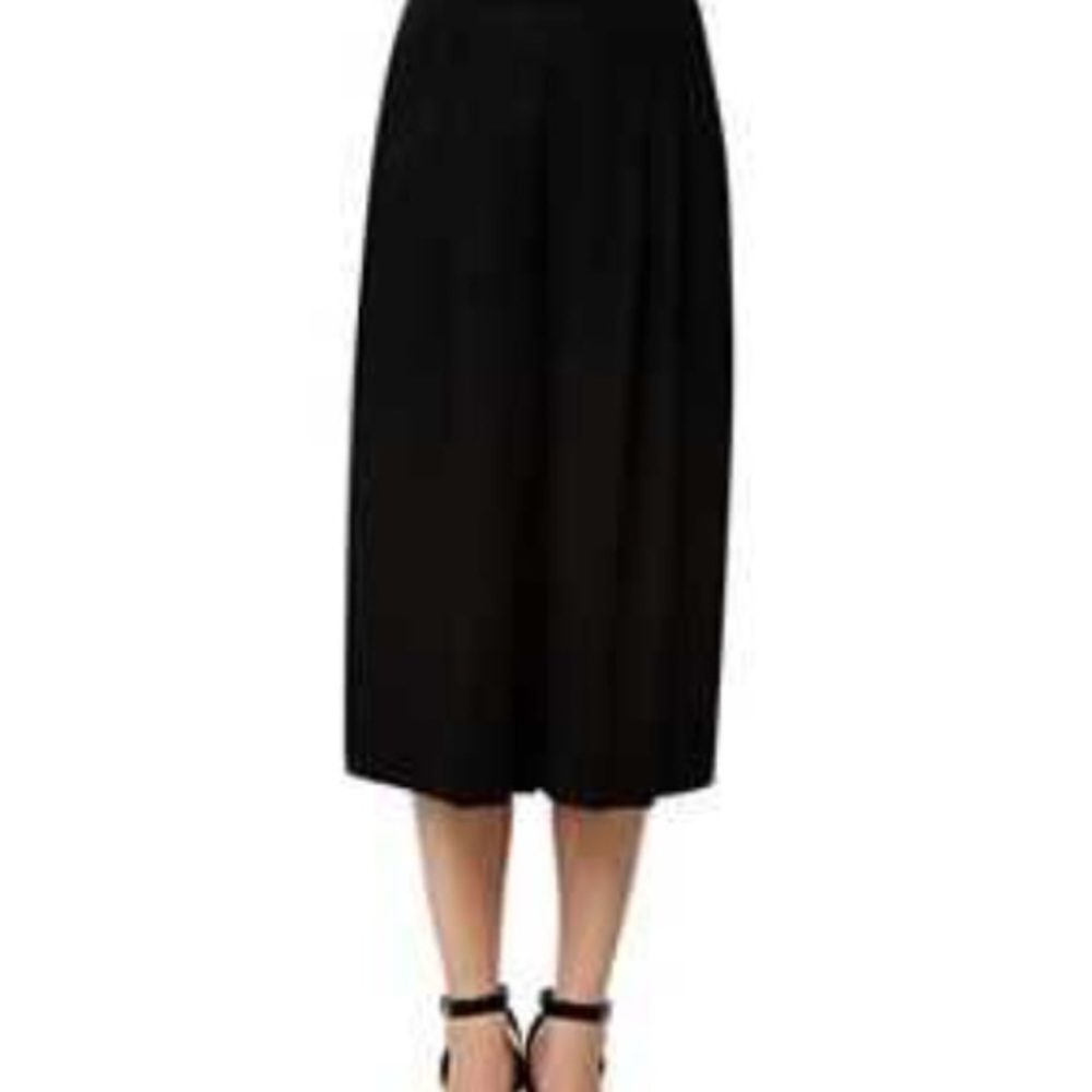 Harve Benard wide leg black culottes