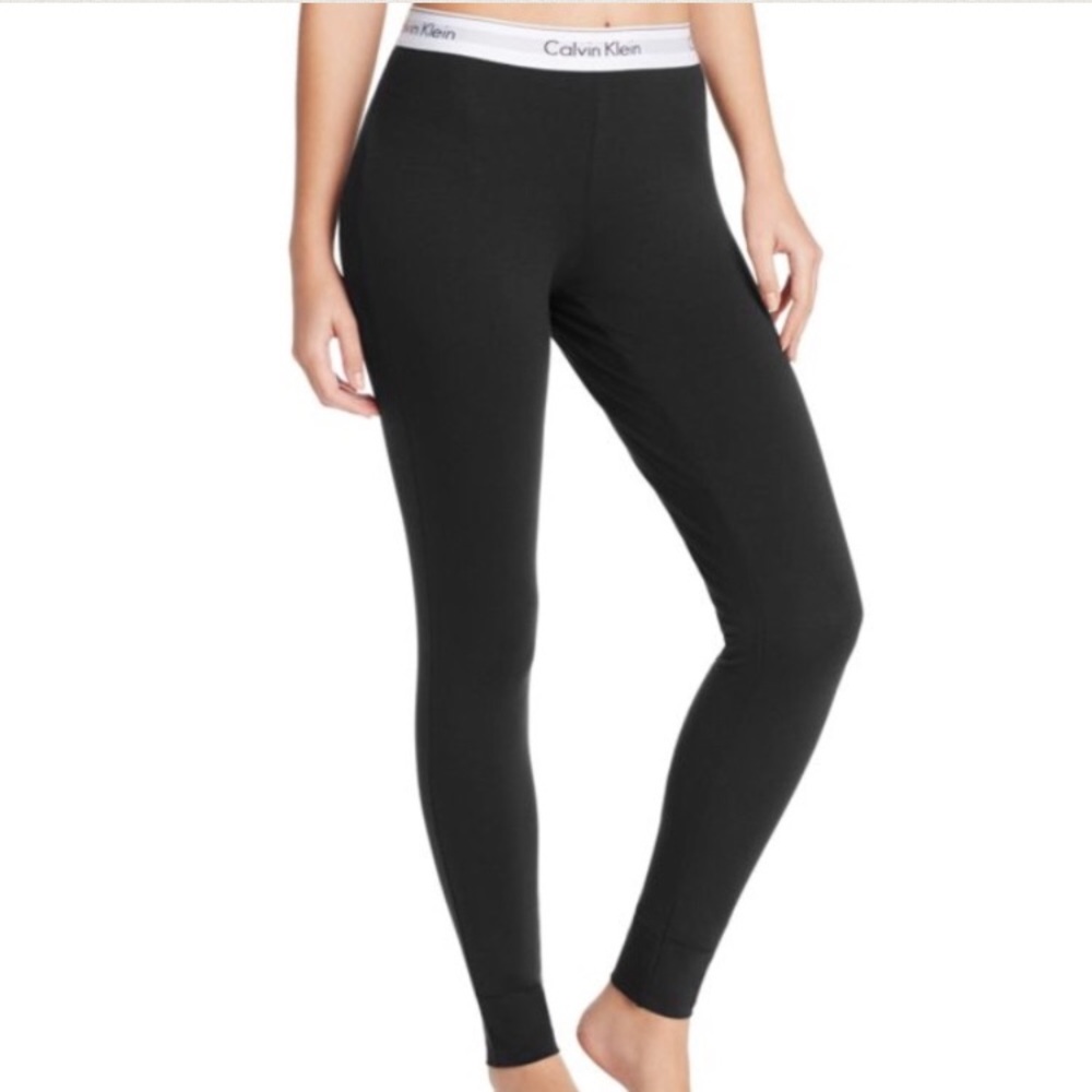 CK Black Lounge Leggings - Picture 4 of 5