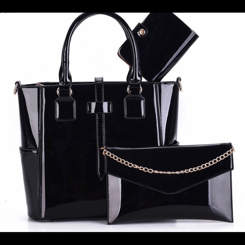 ‼️$40/TODAY ONLY‼️ LUX 3-PIECE PURSE SET