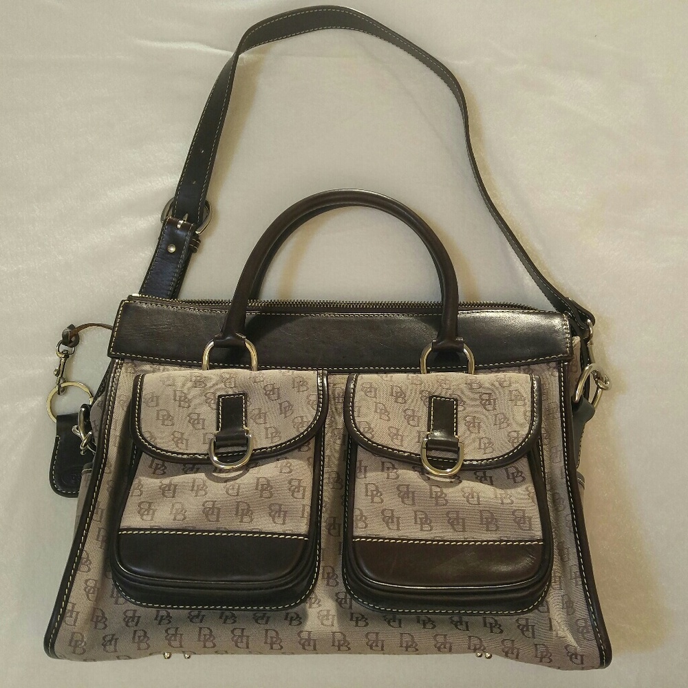Dooney & Burke purse with mini change holder bag.