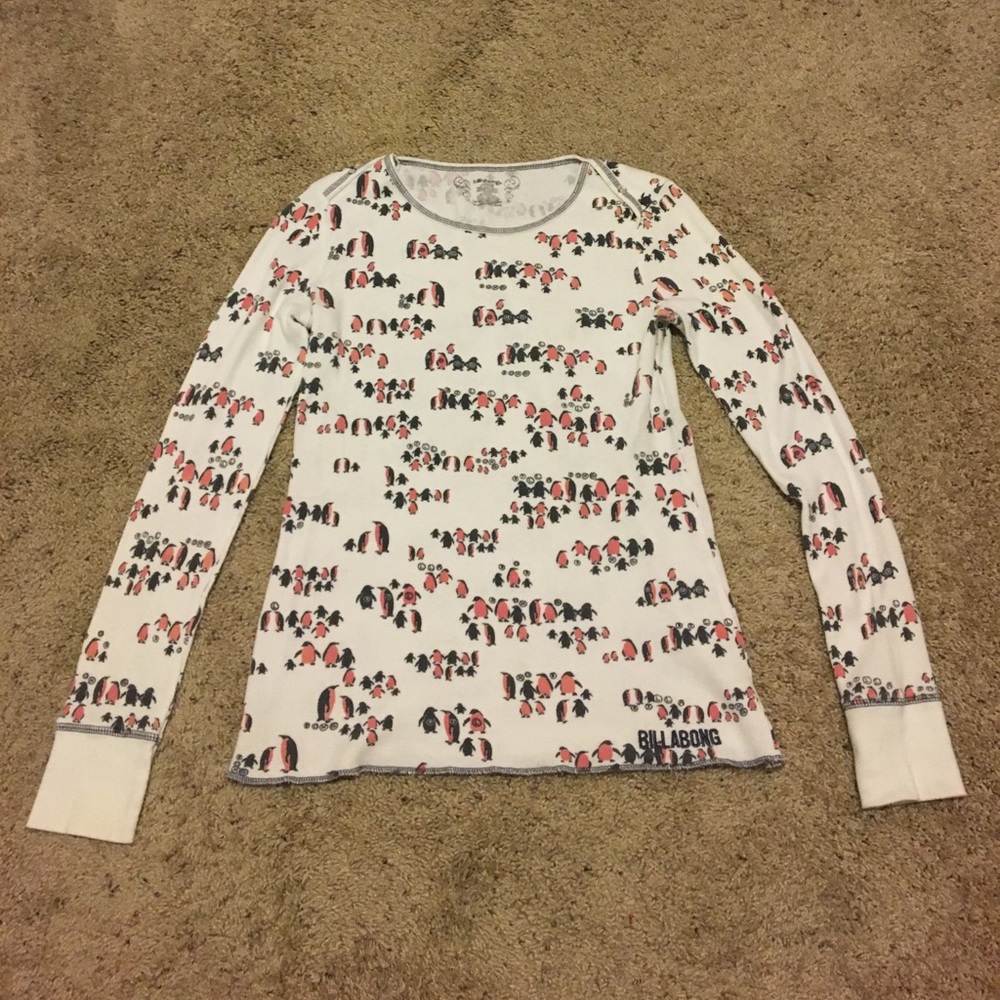 Billabong thermal penguin long sleeve tee