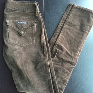 Hudson brown corduroy jeans