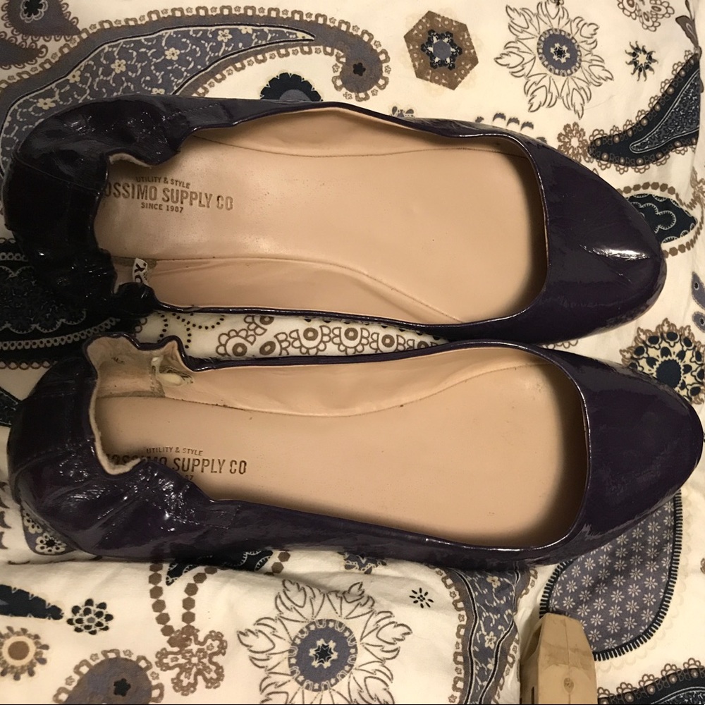 Dark Purple Flats