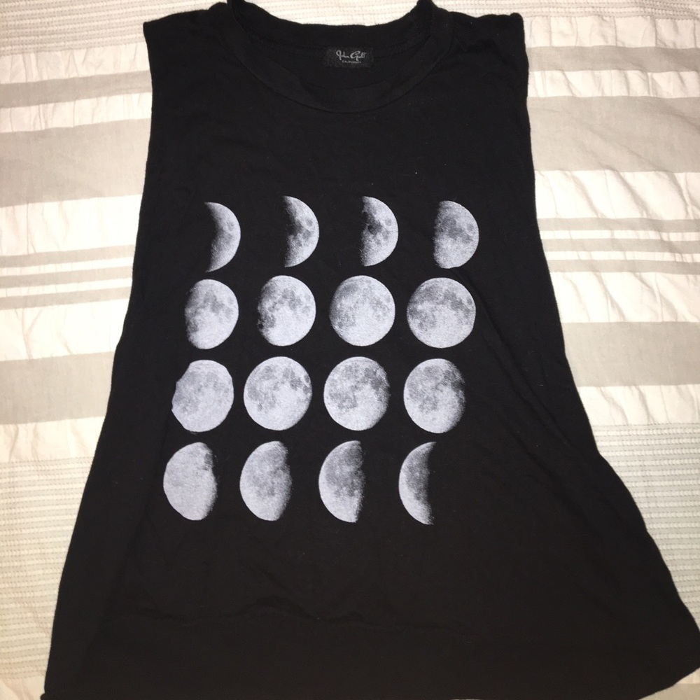 John Galt muscle tank with moons