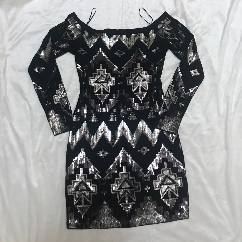 Express Off Shoulder Mini Dress