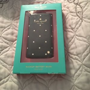 Kate spade portable charging bank-will take offer