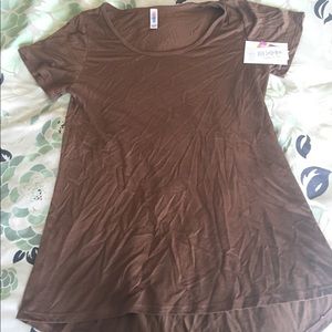 Brown LuLaRoe classic T