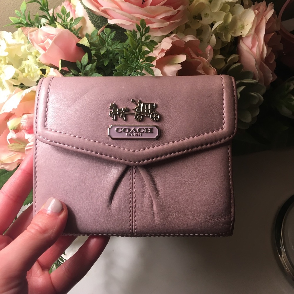 Lilac Coach Wallet