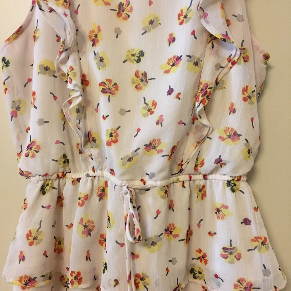 Floral Print Ruffle Tier Dress - Picture 2 of 4