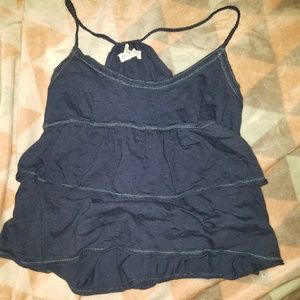 Aero ruffle top