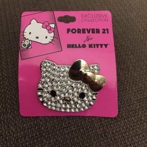 Hello Kitty Double Knuckle Ring