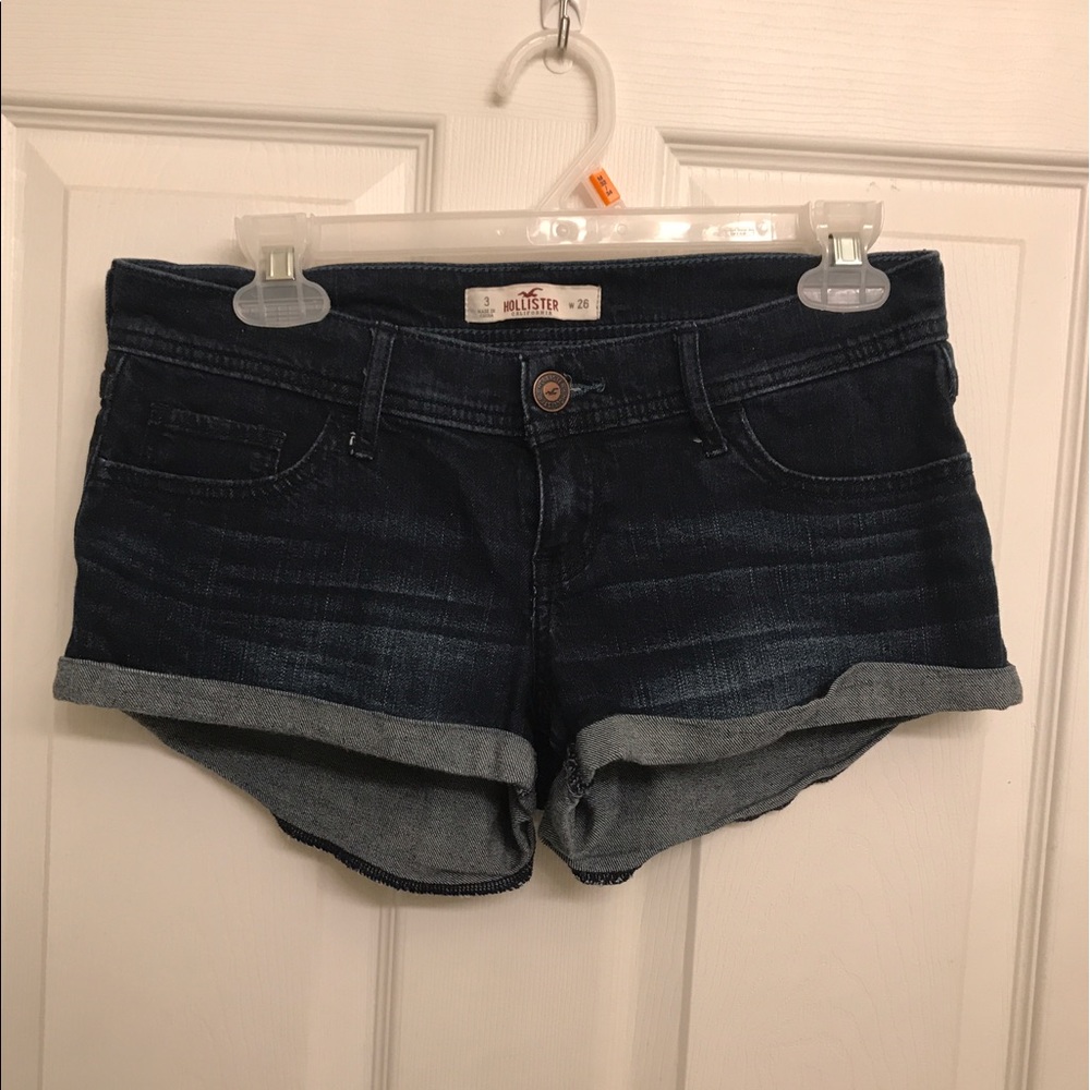 Hollister dark wash shorts - Picture 1 of 1