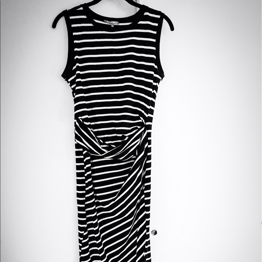 Michael Stars striped maxi dress