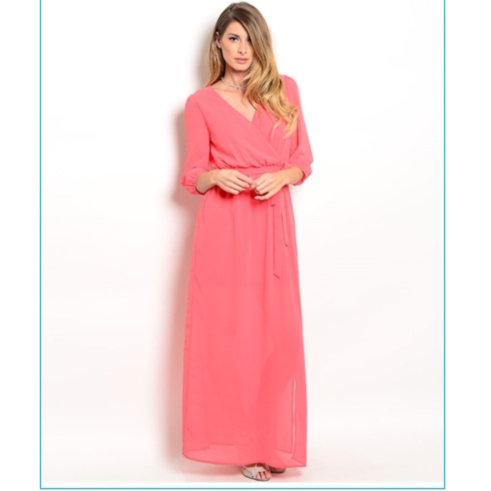 Maxi 3/4 Sleeve Dress