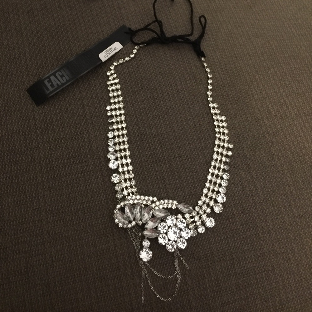 BleachBlack Crystal Necklace