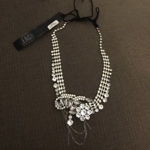 BleachBlack Crystal Necklace