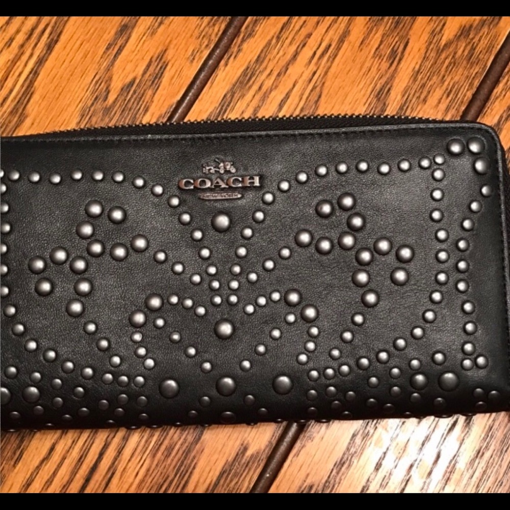 Coach studded Wallet