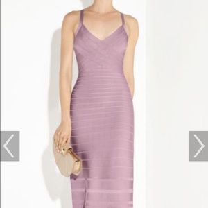 Herve Leger "Ameliya" Maxi Dress