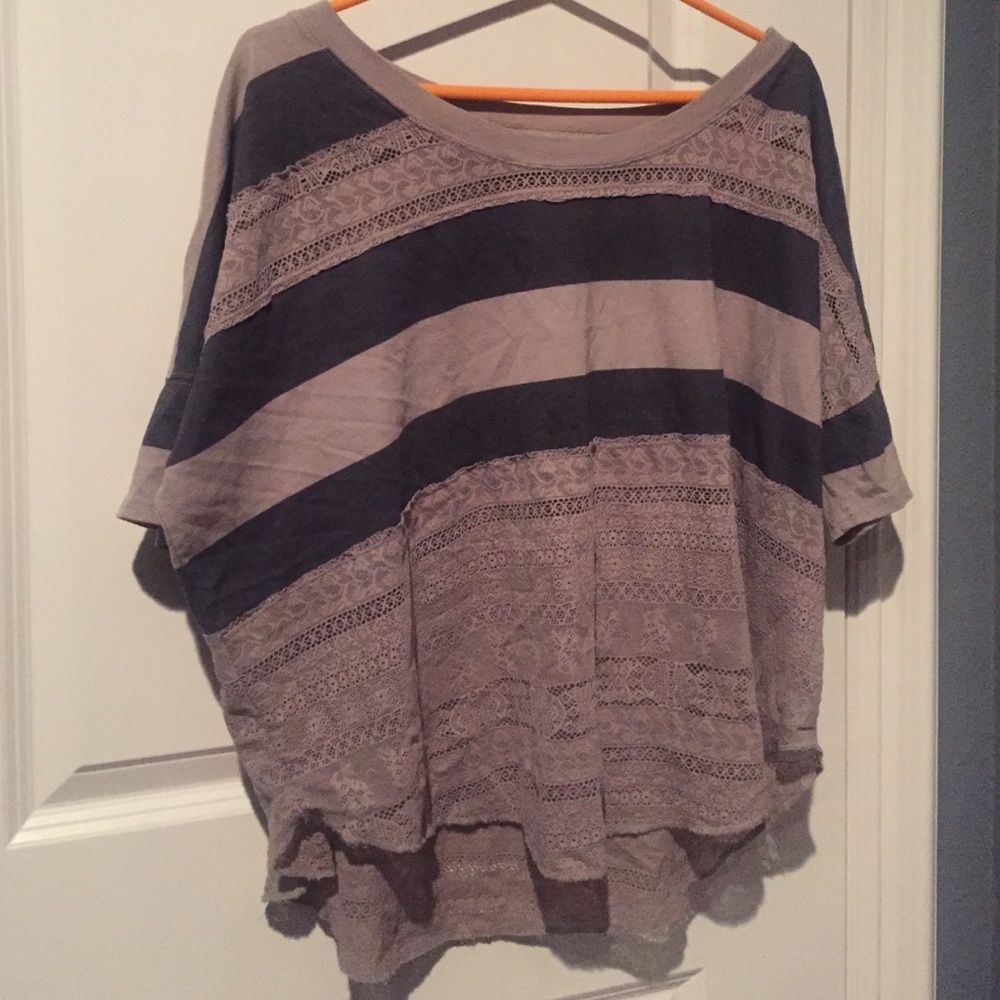 Free People Striped Top