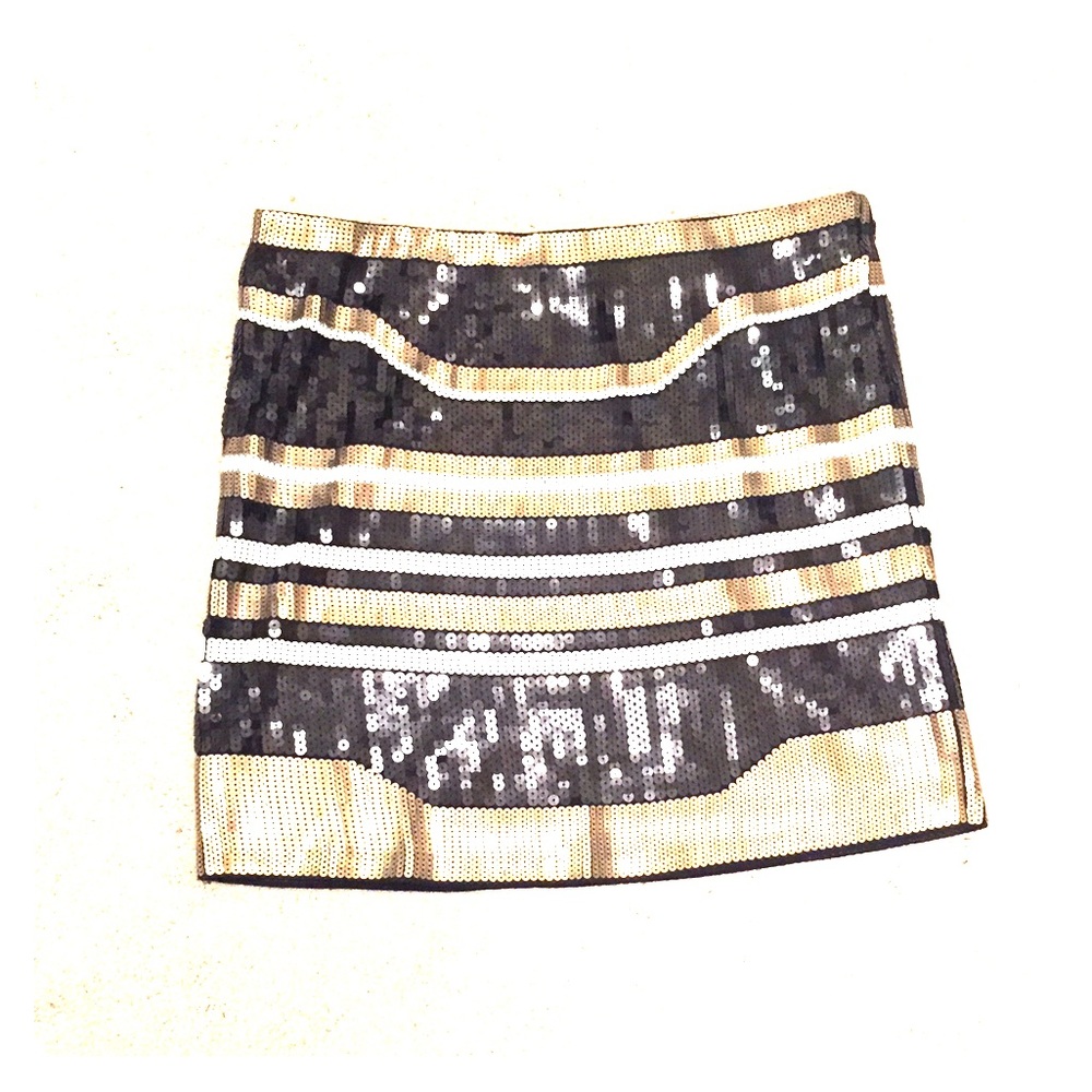 Glam sequins mini skirt