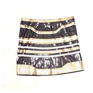 Glam sequins mini skirt