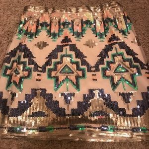 Sequin skirt