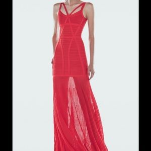 Herve Leger Maxi "Zhenya" dress