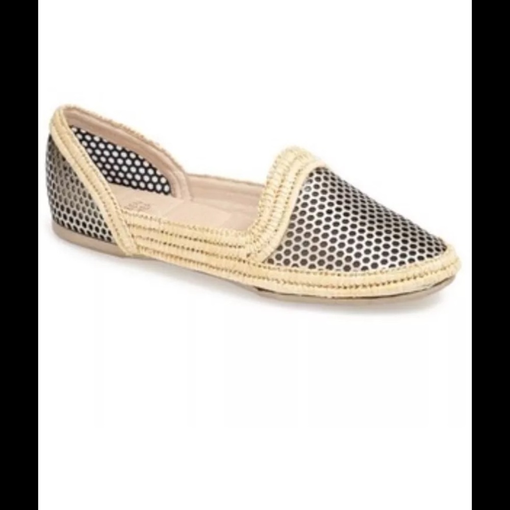 Eileen Fisher Slip On Flat Silver Multi Color
