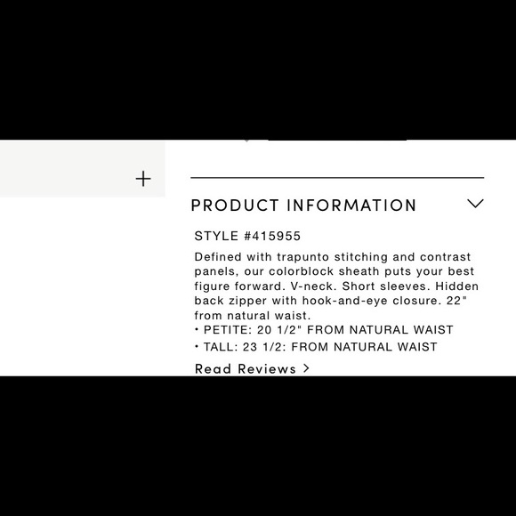 🎊HP💗Ann Taylor stitch bodice sheath color block - Picture 4 of 7